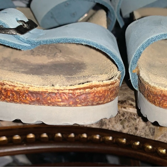 BIRKENSTOCK WRAP sandals women’s shoes size 37 6.5 - Picture 3 of 12